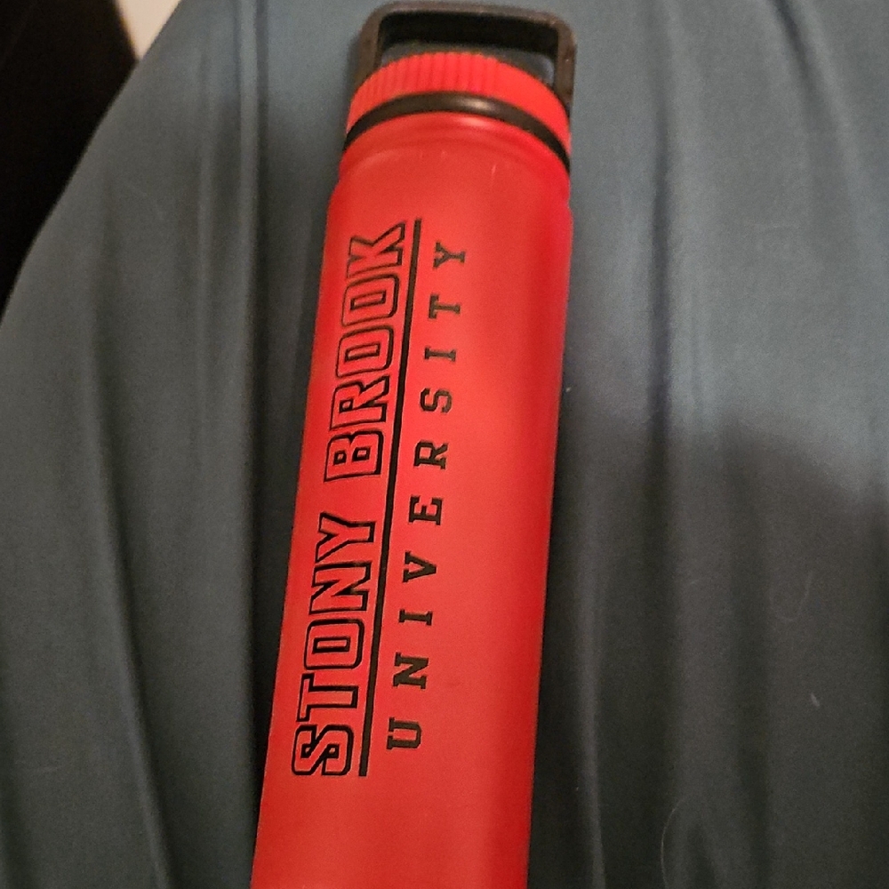 Stony Brook University Red Water Bottle